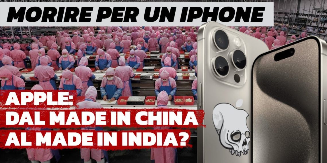 Come Apple sta spostando la produzione dalla Cina all’India