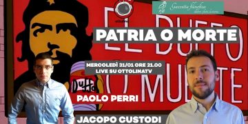 Ottosofia – Patria o muerte, con Paolo Perri e Jacopo Custodi – 31 Gennaio 2024 ore 21.00
