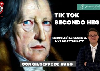 TikTok secondo Hegel, con Giuseppe De Ruvo