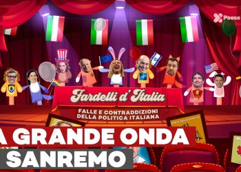 Fardelli d’italia ep. 3 – L’onda alta di Sanremo travolge il governo? – con Paese Reale 