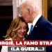 Meloni la Piazzista infuriata con Macron il Pivellino: “la Guerra si fa, ma si nega”