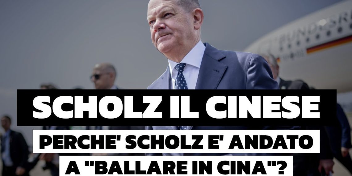 Scholz il cinese: perché Scholz è andato a “ballare in Cina”?