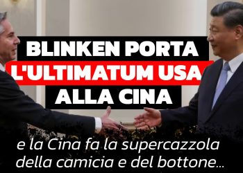 Blinken porta l’ultimatum USA alla Cina (e la Cina fa la supercazzola della camicia e del bottone)