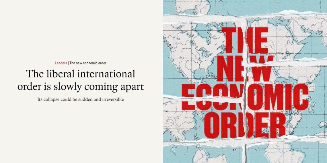 The Economist annuncia “il collasso improvviso e irreversibile” dell’ordine liberale