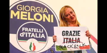 Meloni nel panico per i conti fuori controllo punta tutto su BlackRock e sulla sudamericanizzazione