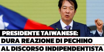 Il discorso indipendentista di William Lai e la dura reazione di Pechino