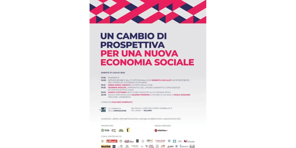 Un cambio di prospettiva per una nuova economia sociale