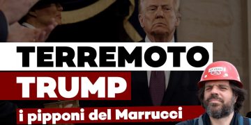 Pennivendoli italiani nel panico per il terremoto Trump