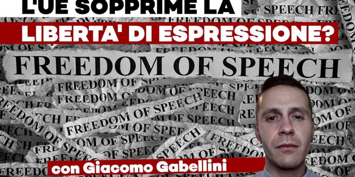 Geopolitica e censura: perché l’Ue sopprime la libertà di espressione? – ft. Giacomo Gabellini