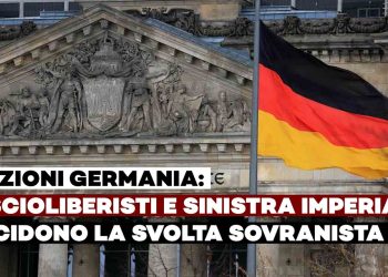 Bundestag con bandiera tedesca