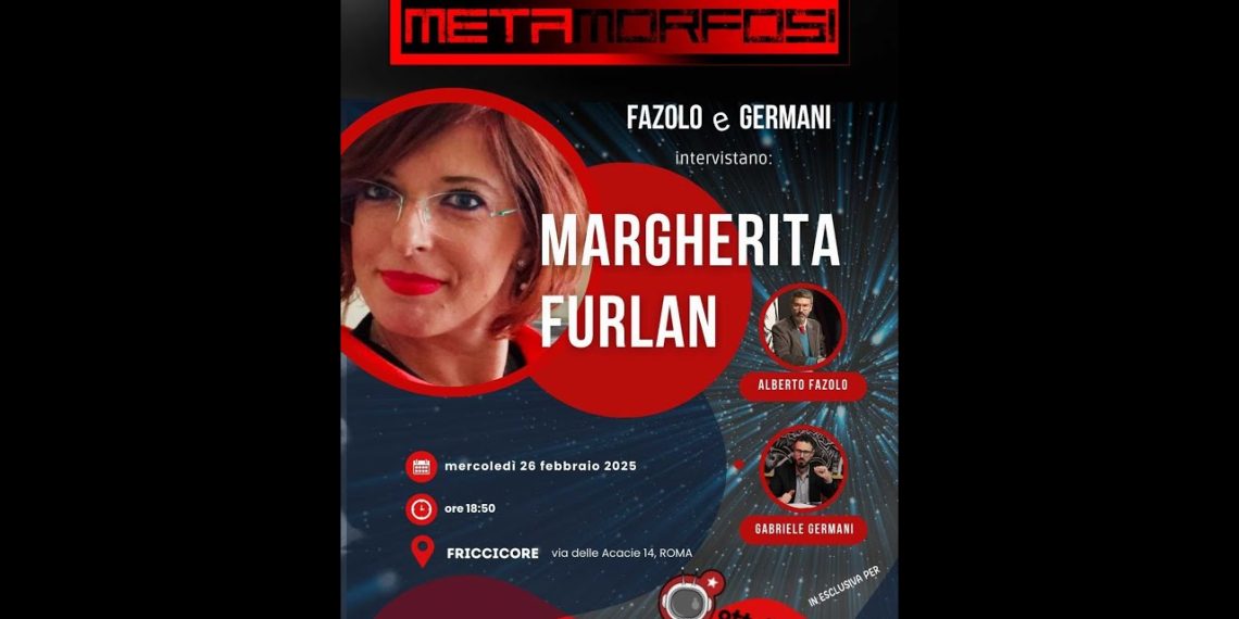 Margherita Furlan sulla copertina di Metamorfosi