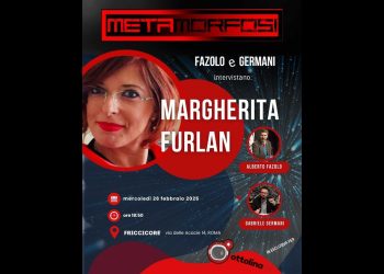 Margherita Furlan sulla copertina di Metamorfosi