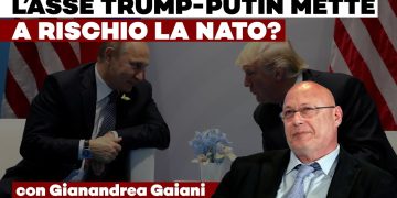 Trump e Putin parlano confidenzialmente. In primo piano Gianandrea Gaiani