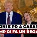 Foto ufficiale dell'incontro fra Donald Trump e Giorgia Meloni