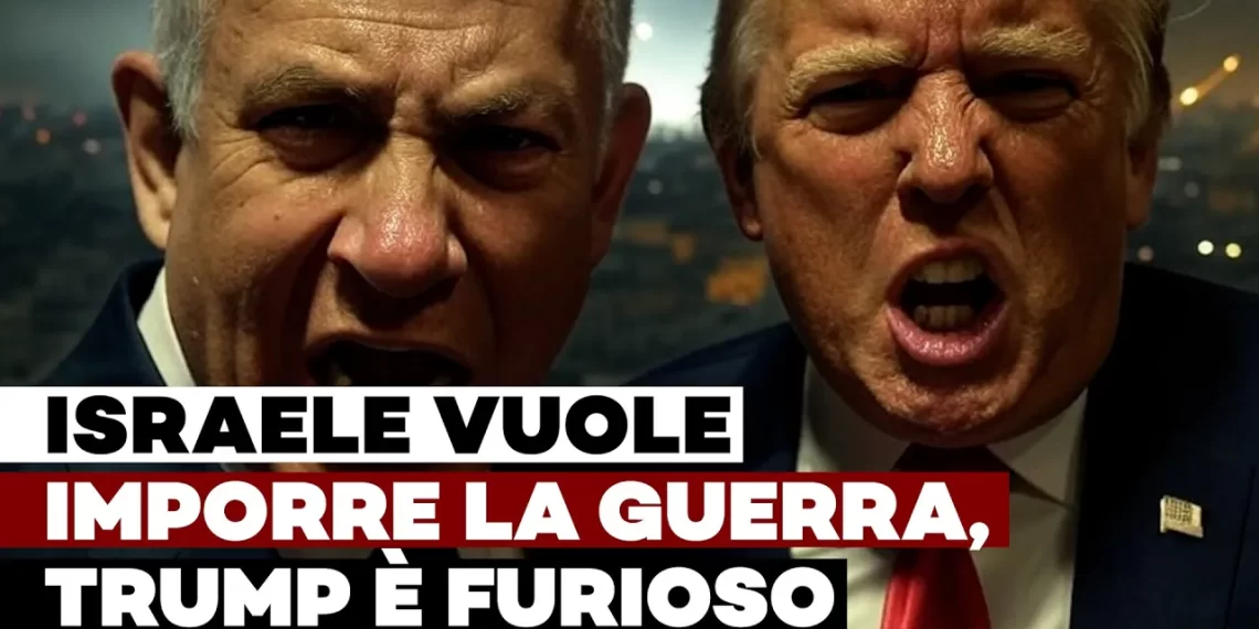La grande truffa: Israele vuole imporre la guerra, Trump è furioso – ft. Enrico Tomaselli