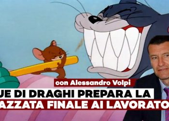L’Ue di Draghi strumentalizza Trump per dare la mazzata finale ai lavoratori europei – ft. Alessandro Volpi