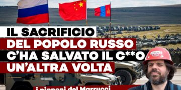 Marrucci con campo di battaglia alle spalle