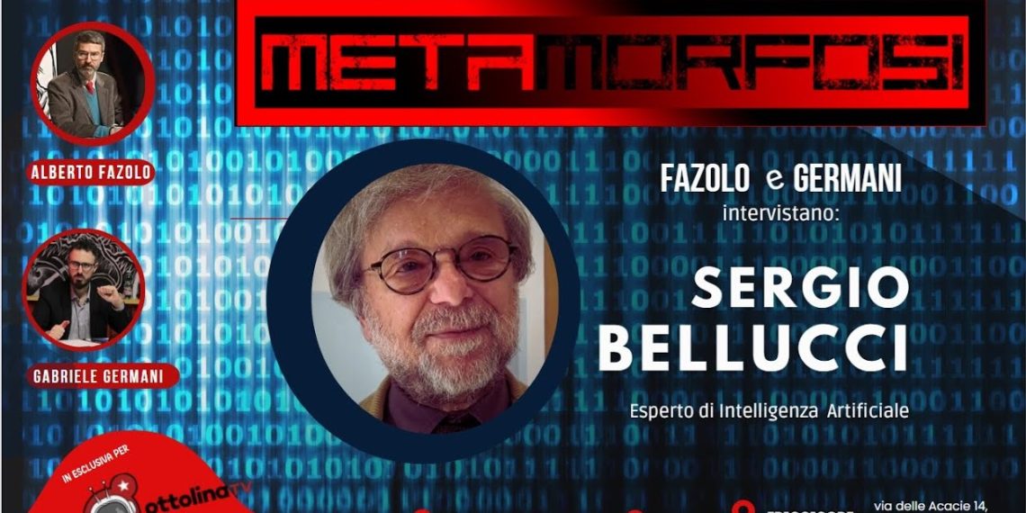 Copertina di Metamorfosi con Sergio Bellucci