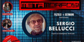 Copertina di Metamorfosi con Sergio Bellucci