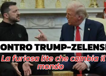 Il litigio in diretta fra Trump e Zelensky