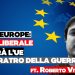 Roberto Vivaldelli con la bandiera Ue sullo sfondo