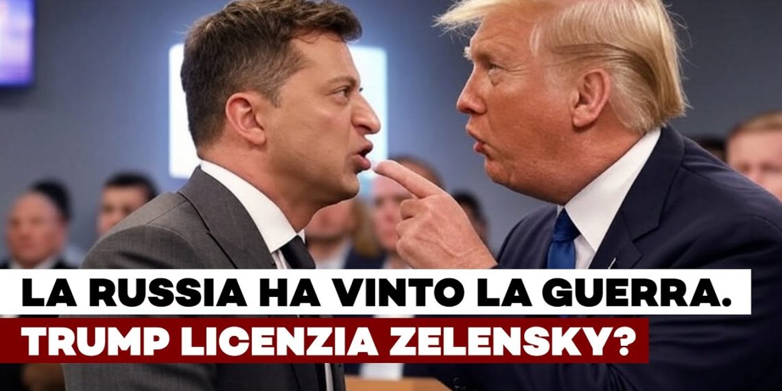 Trump minaccia Zelensky