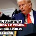 Trump parla dalla postazione presidenziale