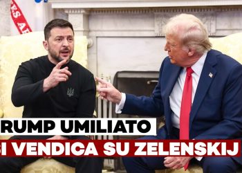 Volodymyr Zelensky parla con Donald Trump