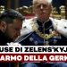 Zelensky chiede scusa in ginocchio a Re Donal Trump
