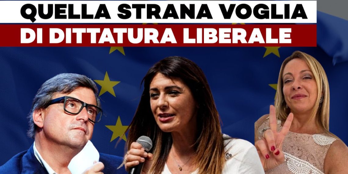 Carlo Calenda, Pina Picierno e Giorgia Meloni