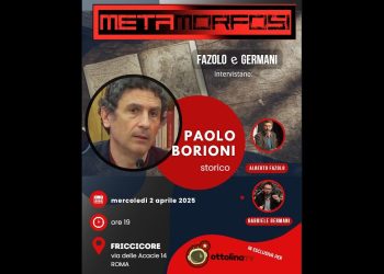 Copertina di Metamorfosi con Paolo Borioni