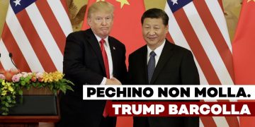 Donald Trump e Xi Jinping si stringono la mano