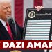 Donald Trump mostra una tabella con i nuovi dazi commerciali