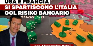 Gioco del Risiko con Alessandro Volpi in primo piano