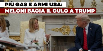 Giorgia Meloni a colloquio con Donald Trump