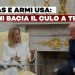 Giorgia Meloni a colloquio con Donald Trump