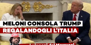 Giorgia Meloni e Donald Trump a colloquio