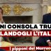 Giorgia Meloni e Donald Trump a colloquio