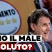 Giuseppe Conte durante un comizio
