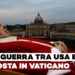 La salma di Papa Francesco con il Vaticano sullo sfondo