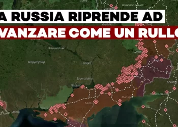 Mappa del fronte russo-ucraino