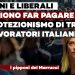 Strada affollata con Giorgia Meloni e Giuliano Marrucci in primo piano