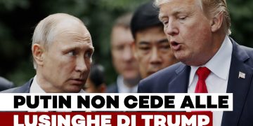 Vladimir Putin e Donald Trump parlano
