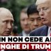 Vladimir Putin e Donald Trump parlano