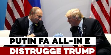 Vladimir Putin e Donald Trump parlano confidenzialmente