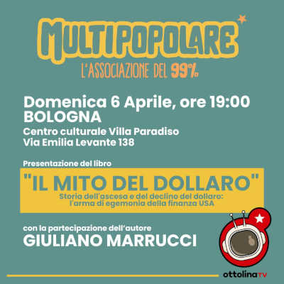presentazione mito del dollaro bologna 6 aprile 2025