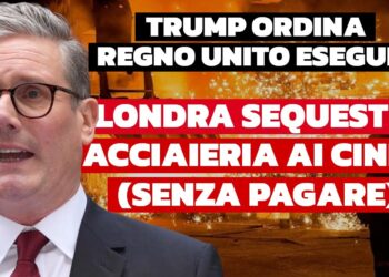 Acciaieria. Keir Starmer in primo piano