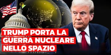 Collage - Campidoglio, pianeti e Donald Trump
