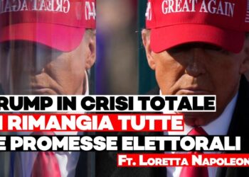 Donald Trump e il suo riflesso