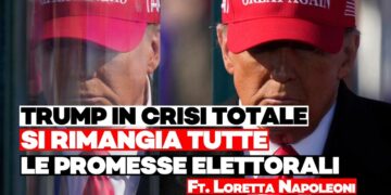 Donald Trump e il suo riflesso
